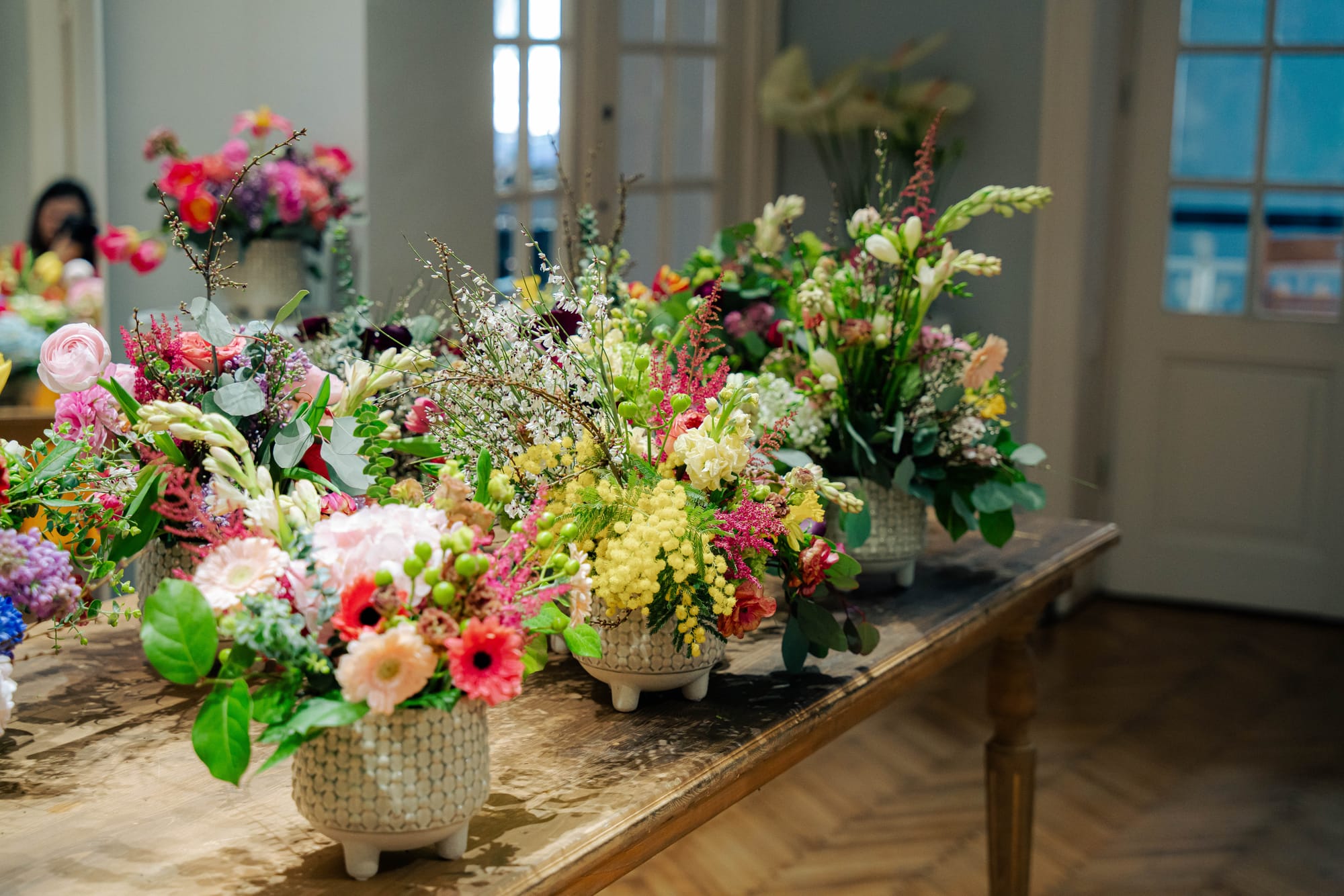 The Blooming After 30s Flower Workshop was a blast